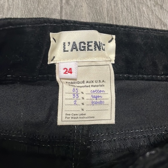 L'agence Size‎ 24 Margot Skinny High Rise Noir - Picture 2 of 6